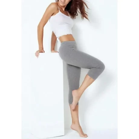 Leggings da donna capri Jadea 4266 corto in cotone elasticizzato1