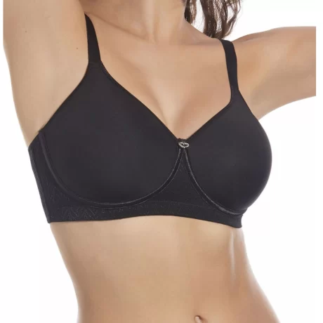 Reggiseno senza ferretto preformato Selene Manuela microfibra e tulle2