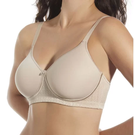 Reggiseno senza ferretto preformato Selene Manuela microfibra e tulle3